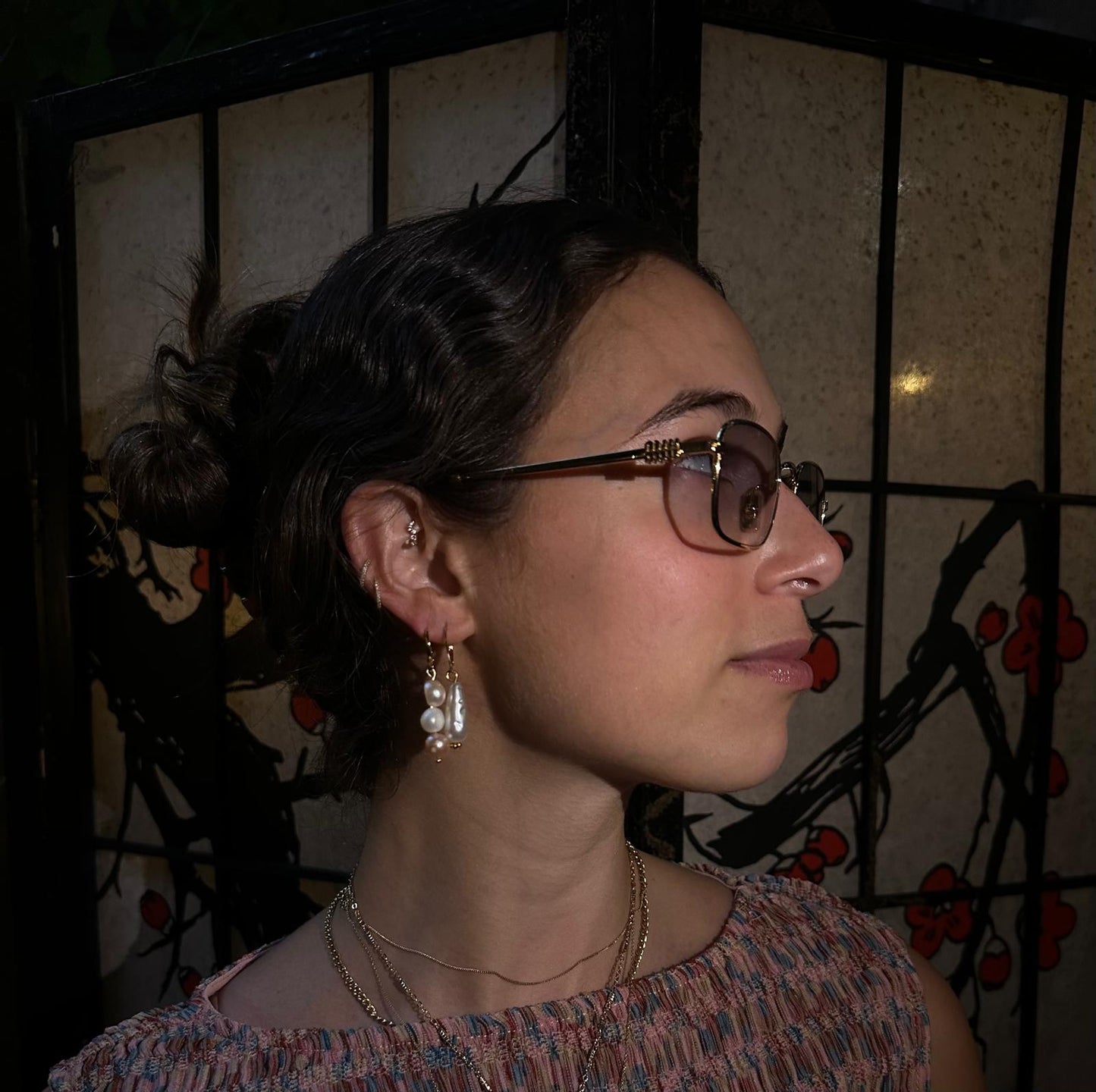Hawaiian Pearl Drop Earrings