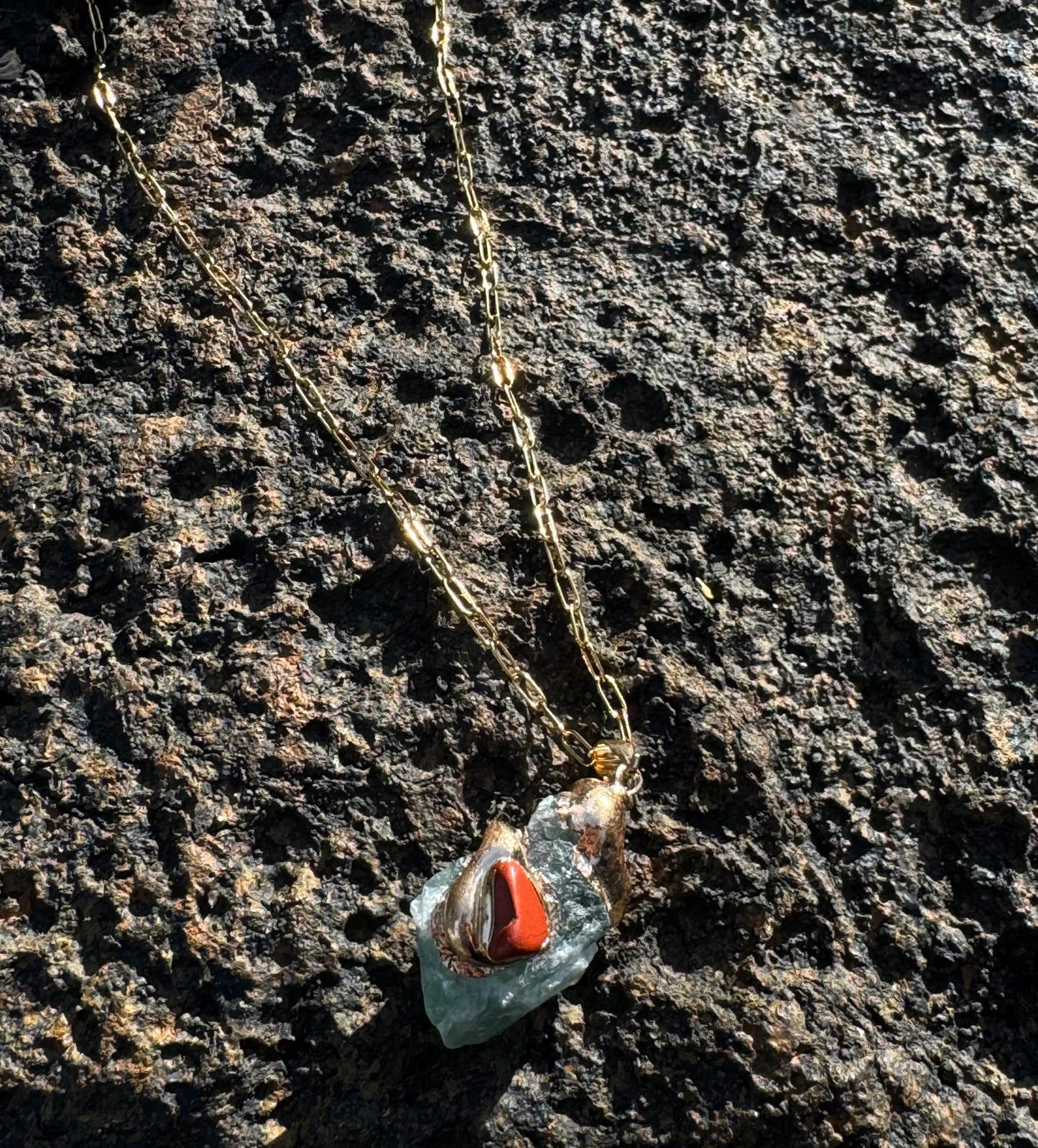 Alba Natural Stone Necklace