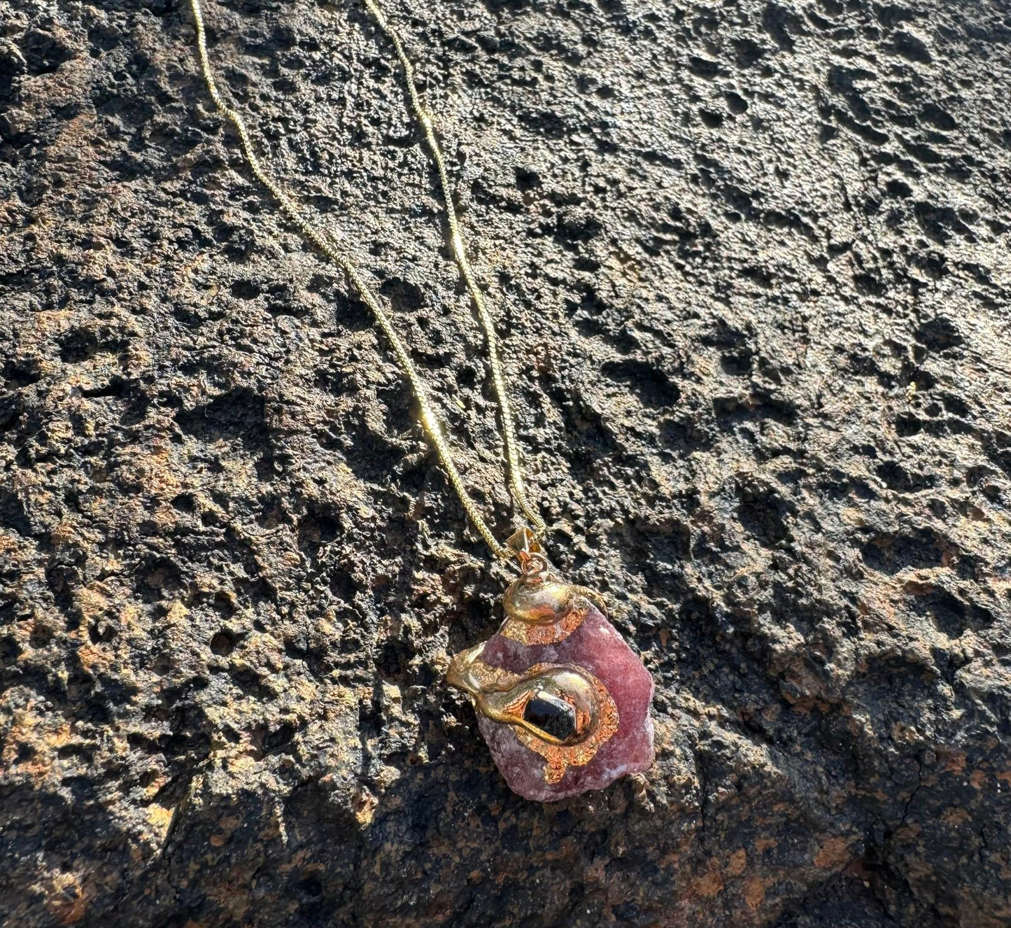 Alba Natural Stone Necklace