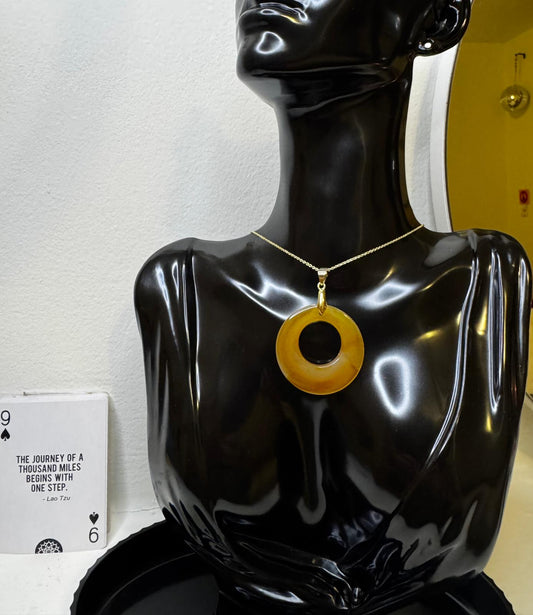 Circle Pendant Necklace